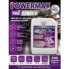 Powermax Mutfak Yağ Sökücü 5 Lt Mutfak Temizliği Için Profesyonel Temizleyici