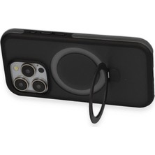 Colezium Joko  Iphone 15 Pro Zorda Airbag Magsafe Standlı Kapak - Titan Gri