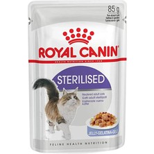 Royal Canin Sterilised 37 Jelly Kısırlaştırılmış Yaş Kedi Maması 85 gr