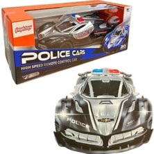 Şimşek KS-36Y KS-37Y Kumandalı Hızlı Polis Arabası R/c 30KM/H Işıklı Şarjlı 1:18 8+