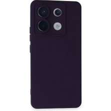 Mudanis Xiaomi Redmi Note 13 Pro 5g Kılıf Nano Içi Kadife Silikon - Mor