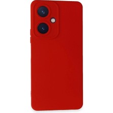 Mudanis Vivo Y27 Kılıf Nano Içi Kadife Silikon - Kırmızı