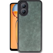 Mudanis Oppo A38 Kılıf Aras Deri Kapak - Koyu Yeşil