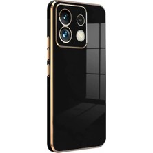 Mudanis Xiaomi Poco M6 Pro 4g Kılıf Volet Silikon - Siyah
