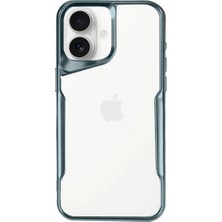 Mudanis Apple Iphone 16 Plus Kılıf Boyi Silikon Kapak - Turkuaz