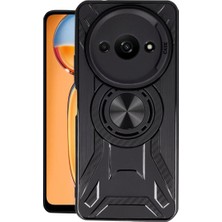 Mudanis Xiaomi Redmi A3 4g Kılıf Lincoln Silikon - Siyah