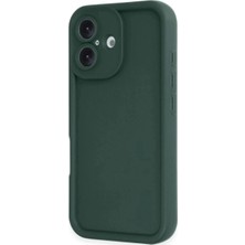 Mudanis Apple Iphone 16 Kılıf Viera Silikon - Koyu Yeşil