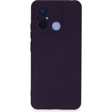 Mudanis Xiaomi Redmi 12C Kılıf Nano Içi Kadife Silikon - Mor