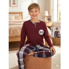 Baby Kids Colors Erkek Çocuk Ekose Pijama Takımı