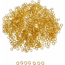 Major Hobi 5 mm Altın Renk Takı Halkası Metal Bağlantı Aparatı Kolye Bileklik Için 10.000 Adet