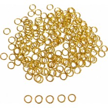 Major Hobi 8 mm Altın Renk Takı Halkası Metal Bağlantı Aparatı Kolye Bileklik Için 1.000 Adet