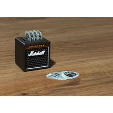 Printona Marshall Amfi Tasarımlı Pena Standı | Gitar Penası Kutusu Masaüstü Aksesuar