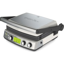 Greenpan Elite Grill Tost Makinesi Krem | 7’si 1 Arada | Pfas Içermeyen Thermolon™ Volt Seramik Yüzey | LCD Ekran | Çift Bölgeli Isıtma | 2200 W