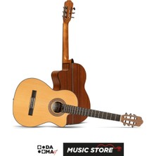 Stagg Angel Lopez Graciano CM-CE El Yapımı Elektro Klasik Gitar - Fishman Sistemli