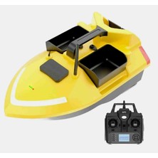 Keseroğlu Sazan Yemleme (Tekne ve Botu) V20 Gps 16 Konumlu Oto Pilot Eve Dünüş Sabit Hız 3 Hazneli Sarı 12000MAH Pille