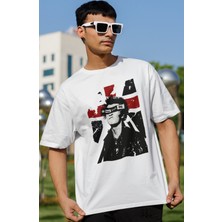 Sevbano Sex Pistols Rock Metal Müzik Grubu Baskılı Unisex Oversize Tişört