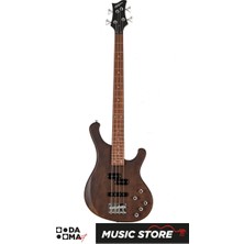 New Orleans WAB250 Aktif Elektro Bas Gitar - 4 Telli - Naturel