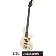 New Orleans NB120 Bas Gitar - 4 Telli - Vintage Beyaz