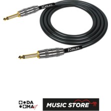 Kirlin IP-221 Gmg Enstrüman Kablosu – 6 Metre, Siyah, 22 Awg