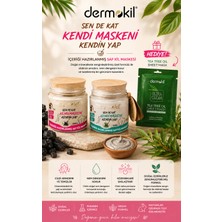 Dermokil Sende Kat Yosunlu ve Kömürlü Kil Maskesi 2X220 Ml+Çay Ağacı Maske Hediye!