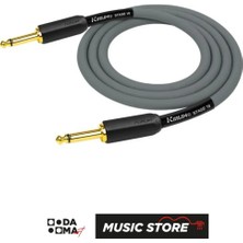Kirlin IP-181 Beg Enstrüman Kablosu – 6 Metre, Gri, 18 Awg