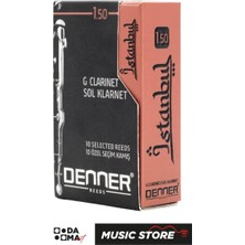 Denner Istanbul Serisi Sol Klarnet Kamışı 150
