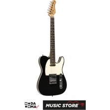 Stagg Set-Std Blk Elektro Gitar - Siyah, Standart Seri