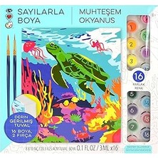 Uravas Store Craft And Arts Numaralarla Boya Seti Amazing Ocean 9207