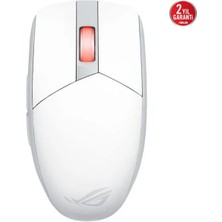 Asus Rog Strıx Impact Iıı P520 Kablosuz Gaming Beyaz Mouse (90MP03D0-BMUA10)