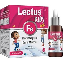 Uravas Store Lectus Kids Demir Mikroenkapsüle Demir Minerali 30 ml Damla