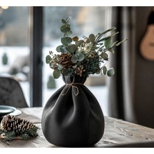 Dekoratif Torba Saksı-Vazo 15CM