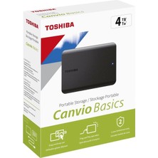 Toshiba Toshıba 4tb Canvıo HDTP340EK3CA USB 3.2 Harici Disk