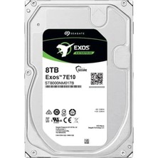 Seagate 3.5" 8tb Exos ST8000NM017B 7200 Rpm 256MB Sata-3 Nas ve Güvenlik Diski