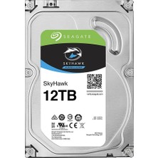 Seagate 12TB 3.5" Skyhawk ST12000VE001 7200 Rpm 256MB Sata-3 Güvenlik Diski