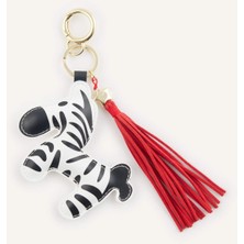 DeFacto Kadın Zebra Desenli Anahtarlık H8710AXNS