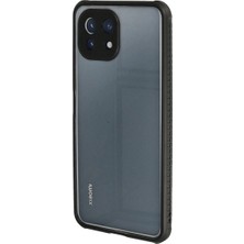 Colezium Mi 11 Lite Kılıf Miami Şeffaf  - Siyah