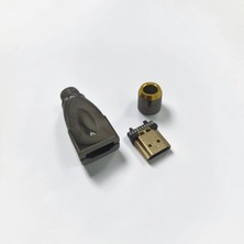 Hq Speed HDMI Kablo Tamir Seti | Kopan Kablo Ucu için Altın Kaplama Erkek Uç