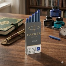 Parker Dolma Kalem Kartuşu Quınk Mavi 10 Kutu ( 50 Adet ) 1950384