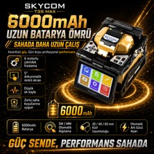 SKYCOM T-3S MAX Backbone Fiber Optik Füzyon Cihazı