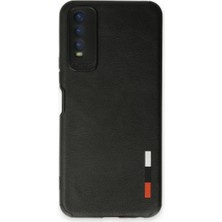 Mudanis Vivo Y11S Kılıf Loop Deri Silikon - Siyah