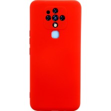 Artcrelier Camon 16 Kılıf Nano Içi Kadife Silikon - Kırmızı