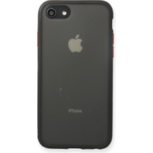 Mudanis Apple Iphone 7 Kılıf Montreal Silikon Kapak - Siyah
