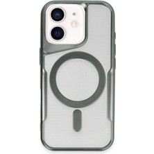 Artcrelier iPhone 11 Kılıf Boyi Magsafe Silikon Kapak - Yeşil