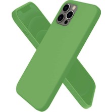 Mudanis Apple Iphone 12 Pro Max Kılıf First Silikon - Yeşil