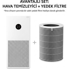 Xiaomi Hava Temizleyici 4 Lite Hepa Filtreli Akıllı Oda Hava Temizleme Cihazı Beyaz- 25-43 M2 Etkili