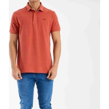 Lacoste Polo Paris Regular Fit Kiremit
