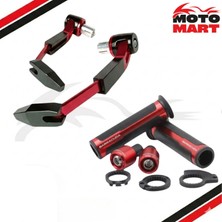 Ramzey Pilot 100 Elcik ve Manet Koruma SET-KIRMIZI-MA15818