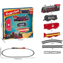 Şimşek BJ2308A Tren Seti Sesli Işıklı 18 Parça 3+