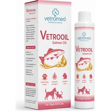 Vetrooil Salmon Oil Omega 3 & 6 Kedi ve Köpekler Için Somon Yağı