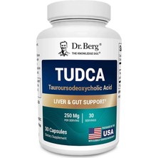 Dr. Berg Tudca Tauroursodeoxycholic Acid Liver Health Bile Flow Gallbladder Digestive Health 30 Caps